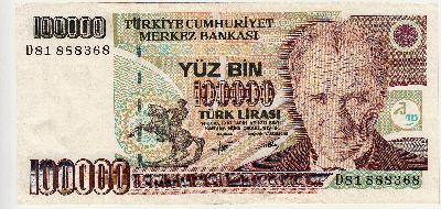 Beschrijving voorzijde: ATATURK